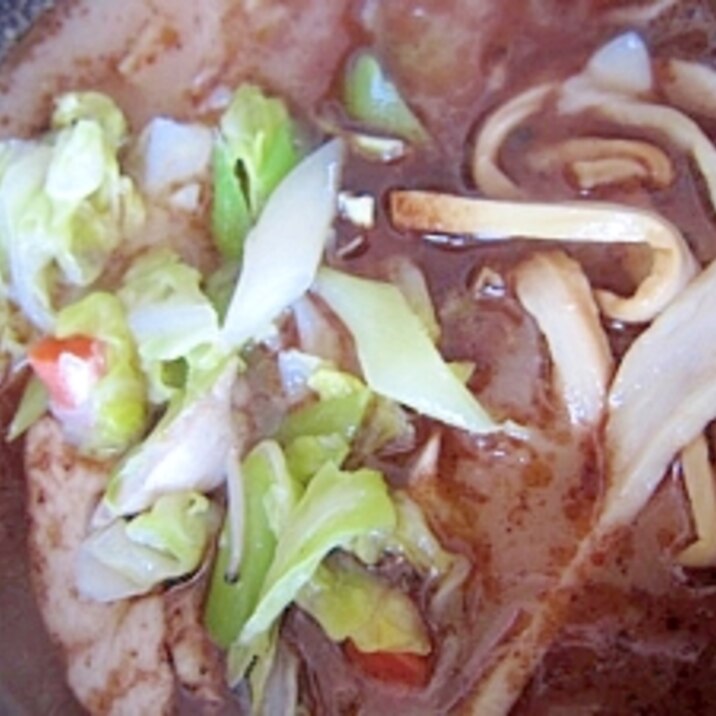 メンマキャベツ黒亭麺汁